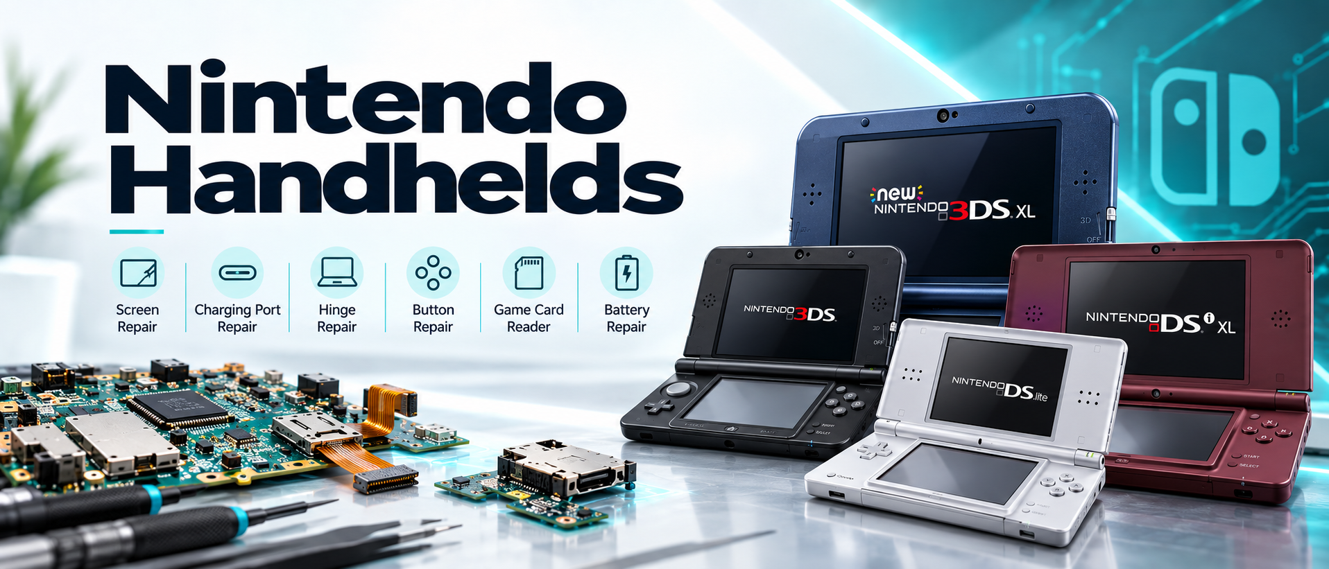 Nintendo 3DS and DS repairs banner