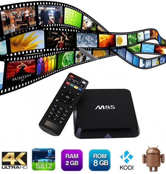 Kodi M12 QUADCORE Android TV Box Fully Loaded HD Sports Movies TV for sale  online